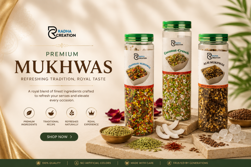 Radha Creation traditional Indian fresheners website